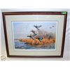 Image 1 : HAND SIGNED AND NUMBERED DUCKS UNLIMITED GARY MOSS