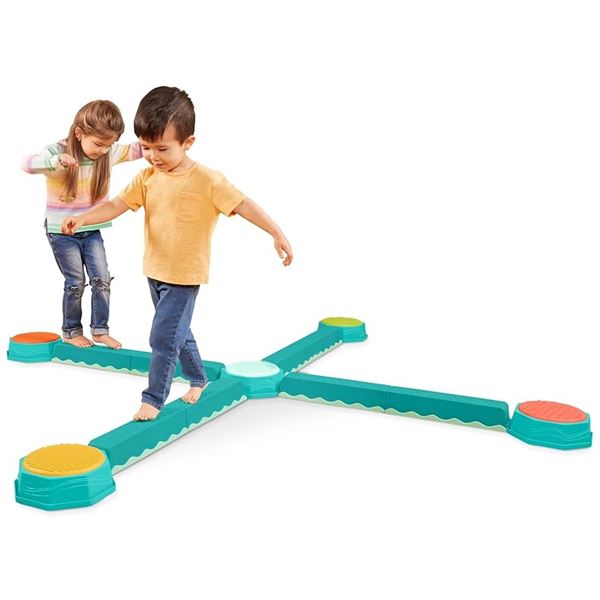 BRAND NEW B TOYS BALANCE BEAM INTERLOCKING BEAMS