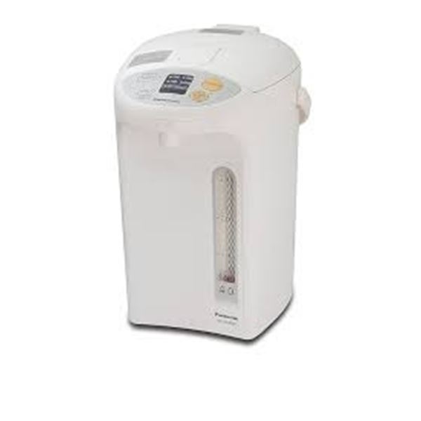 NEW W BOX PANASONIC 4L WHITE ELECTRIC THERMO POT