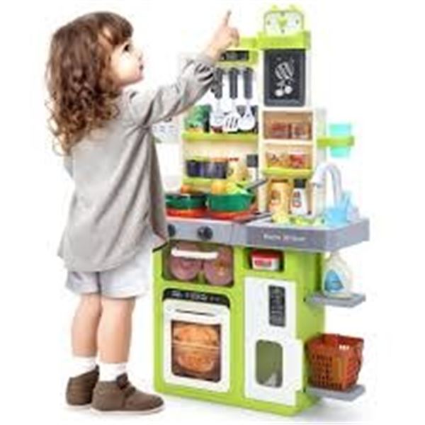 NEW WITH BOX CUTE STONE KIDS PLAY KITCHEN PLAYSET