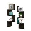 Image 1 : NEW W/BOX 3-TIER FURINNO ROSSI WALL CORNER SHELF