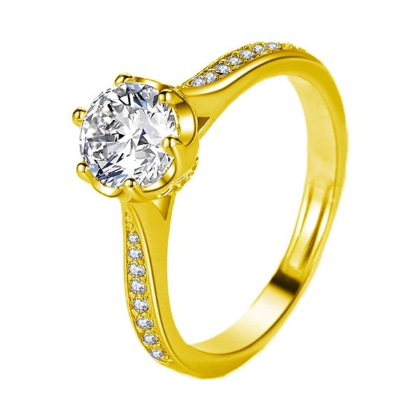18KGP STAMPED GRA CERTIFIED ROUND BRILLIANT