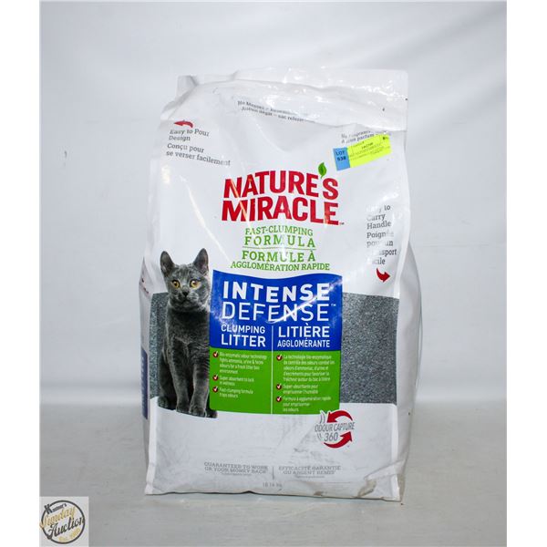 18.14KG NATURES MIRACLE FAST-CLUMPING CAT LITTER