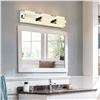 Image 1 : BRAND NEW SOLFART 3-LIGHT BATHROOM VANITY
