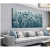 Image 1 : NEW SHOCI FLOWER WALL ART CANVAS 50 X 100CM
