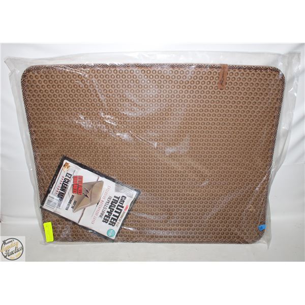 NEW CAT LITTER TRAPPER MAT 30" X 23"