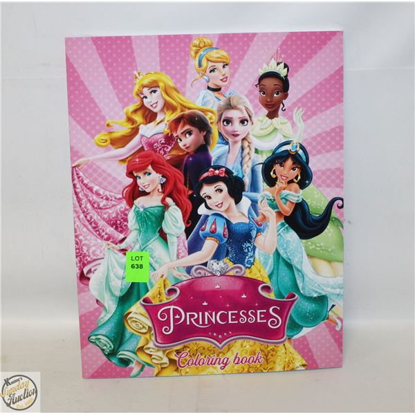 NEW PRINCESSES COLOURING BOOK