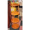 Image 1 : 4 TEIR WOOD PLANT STAND H-47"