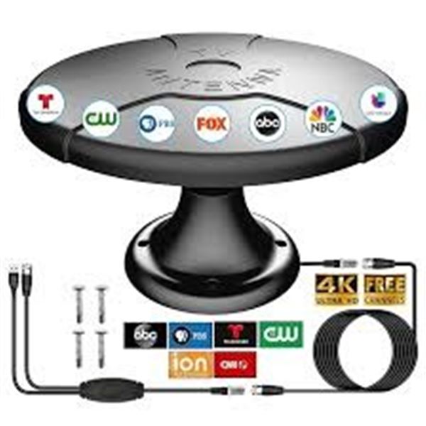 NEW W BOX LONG RANGE RV TV ANTENNA OUTDOOR