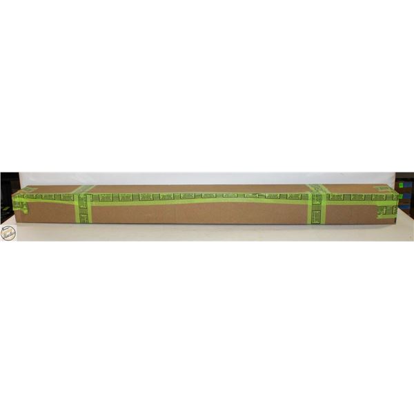 BRANDNEW 1" DIAMETER WINDOW CURTAIN ROD SET NICKEL