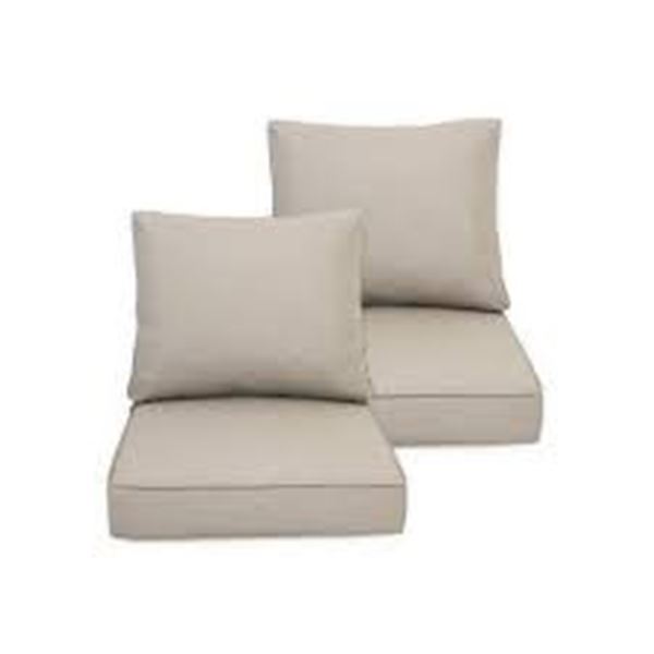 BRAND NEW 2 SET SUNSHINE OUTDOOR DEEP SEAT CUSHION