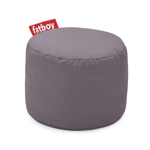 NEW FATBOY STONEWASHED POUF GREY