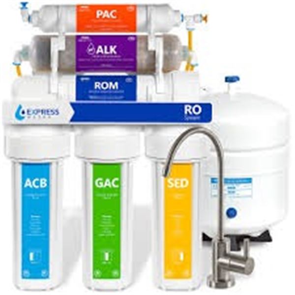 NEW WITH BOX EXPRESS WATER REVERSE OSMOSIS ALKALIN