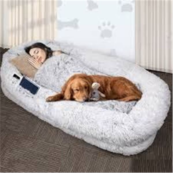 NEW LARGE DOG BED FOR HUMAN FOLDABLE 73 X 47 X 12"