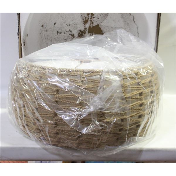 BRAND NEW 5 HEAD WOVERN CEILING DROP LIGHT