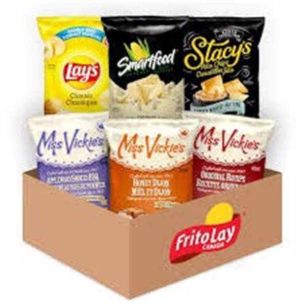 NEW 1.25KG FRITO-LAY NIGHT-IN SNACK BOX VARIETY