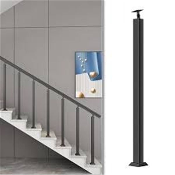 BRAND NEW SDFVSF 1PC BLACK STAIR RAILING POSTS