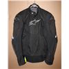 Image 1 : ALPINESTARS MOTORBIKE LEATHER JACKET SIZE L BLACK