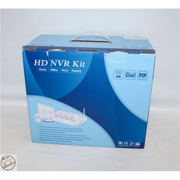 HISEEU 4 CHANNEL HD NVR KIT