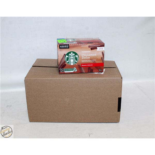 CASE WITH 6 BOXES OF 10 CINNAMON DOLCE COFFEE