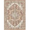 Image 1 : NEW RYCOO AREA RUG VINTAGE BRICK RED 8 X 10FT