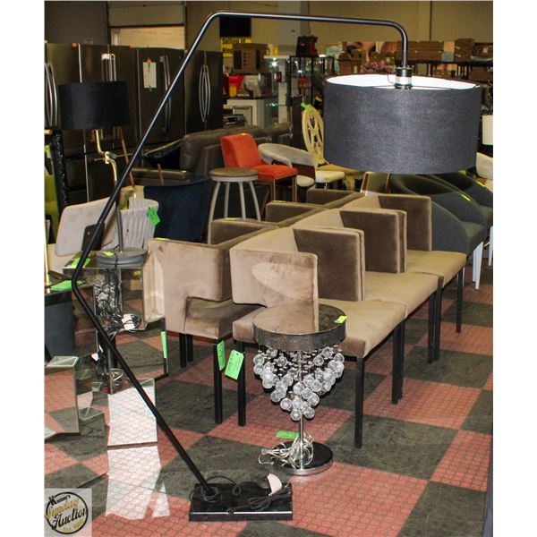 SHOWHOME FLOOR MODEL RICK FLOOR LAMP