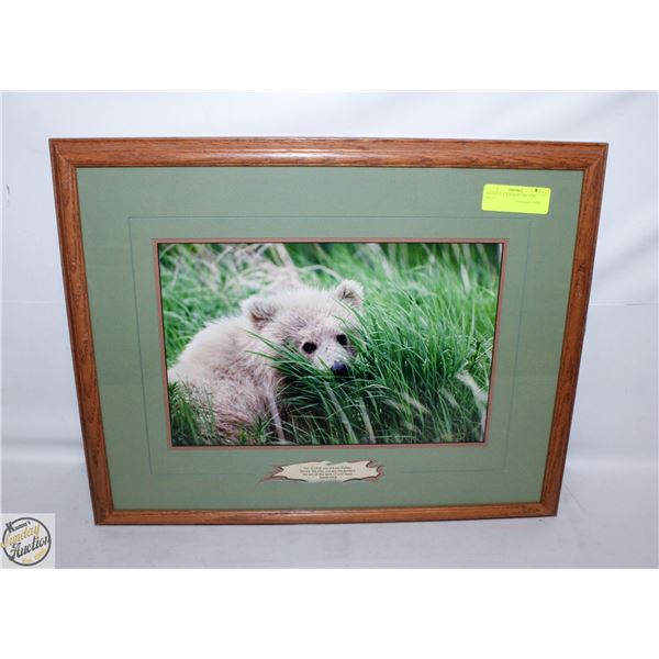 ISAIAH 64:8 WILDLIFE PICTURE 16X21"