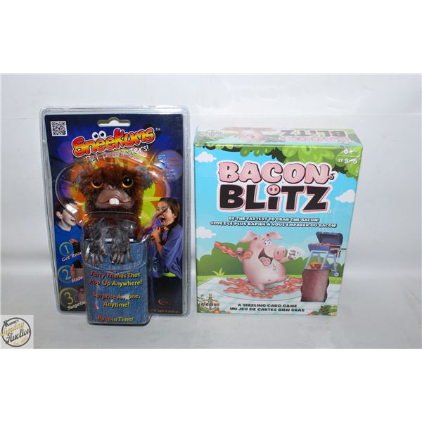 SEALED 2 ITEMS GLADIUS BACON