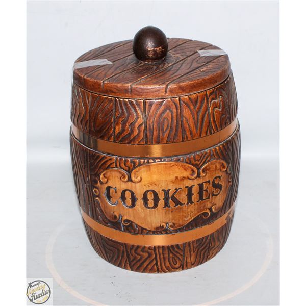 VINTAGE 1960'S BARRELL COOKIE