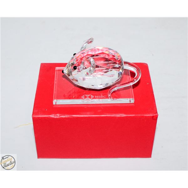 HSBC LARGE CRYSTAL MOUSE