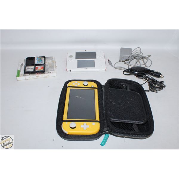 NINTENDO SWITCH & 2DS PLUS GAMES FOR REPAIR AS IS