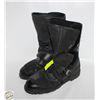 Image 1 : SIDI LEATHER MOTORBIKE RIDING BOOTS SIZE 11.5