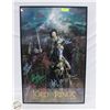 Image 1 : FRAMED CAST SIGNED LORD OF THE RINGS PICTURE W/COA