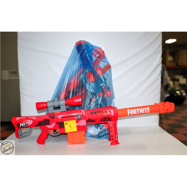 LOT OF NERF GUNS