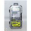 Image 1 : NEW RYOBI 30PC IMPACT DRIVER SET IN CASE