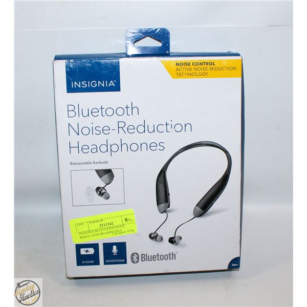 INSIGNIA BLUETOOTH NOISE REDUCTION HEADPHONES