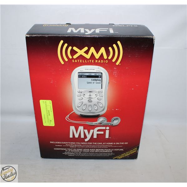 XM MYFI SATELLITE RADIO FULL KIT