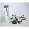 Image 1 : X-BOX 360 CONSOLE,ADAPTER, AV CABLE &