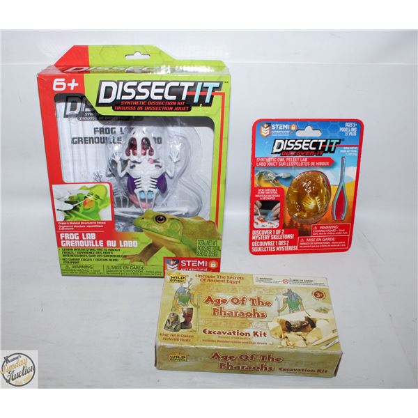 NEW KIDS ITEMS (2X) STEM DISSECT