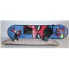 Image 1 : KIDS SKATEBOARD AND SPIDER-MAN SNOWBOARD