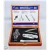 Image 1 : NEW TOOLWORX GENTLEMANS 4 PC GIFT SET +