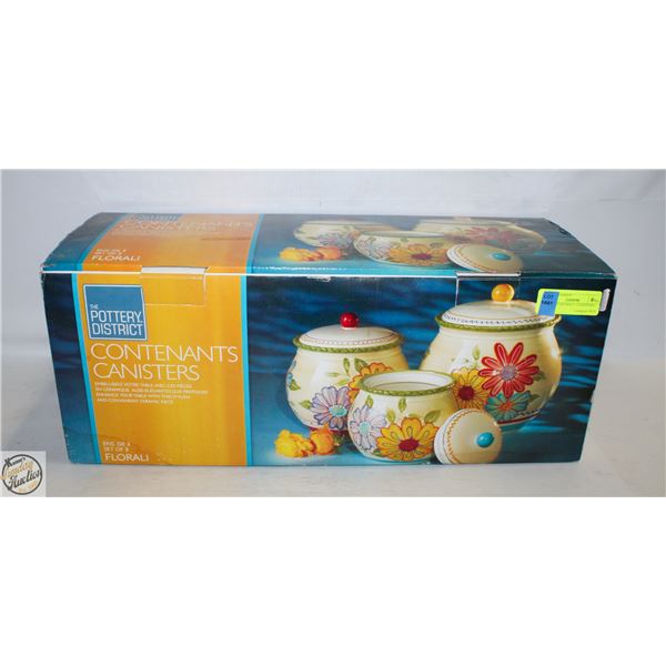 POTTERY DISTRICT - CANISTERS