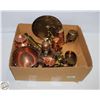 Image 1 : ESTATE LOT OF COPPER DECOR VARIOUS