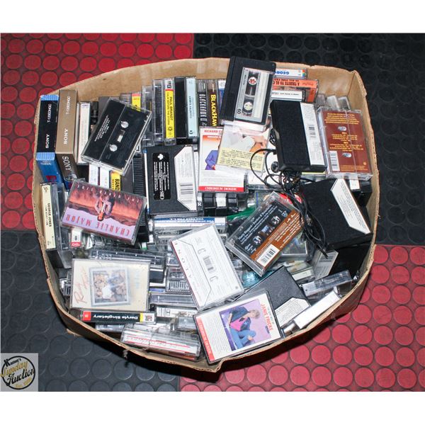 ESTATE LOT OF VARIOUS TAPES