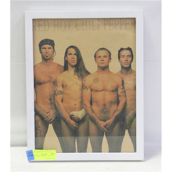 FRAMED RHCP PRINT - 11" X 17"