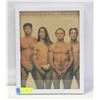 Image 1 : FRAMED RHCP PRINT - 11" X 17"