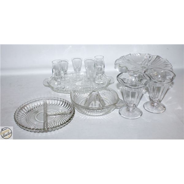 ESTATE LOT OF VARIOUS SERVING DISHES