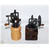 VINTAGE WOODEN PEPER GRINDER