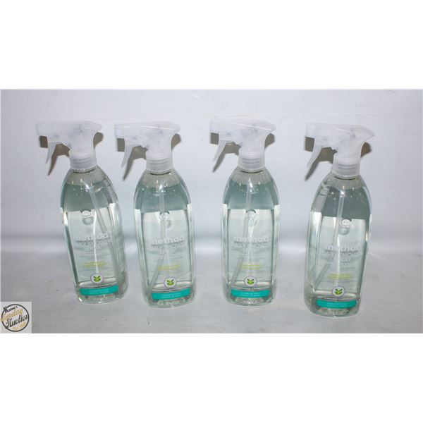 FOUR X 828ML METHOD DAILY SHOWER SPRAY CLEANER
