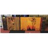 Image 1 : AFRICAN WILDLIFE CANVAS DECOR PICTURE 53" X 18"